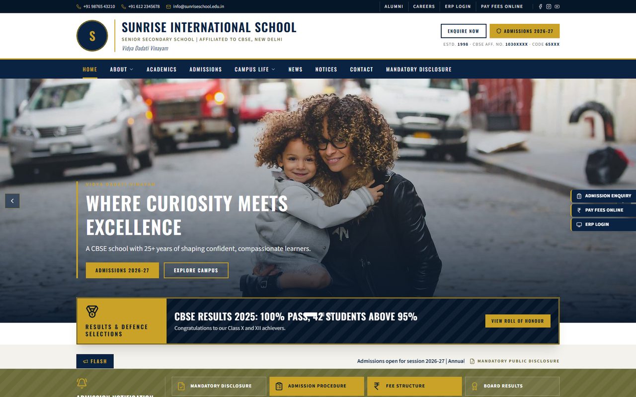 Cadet Academy template